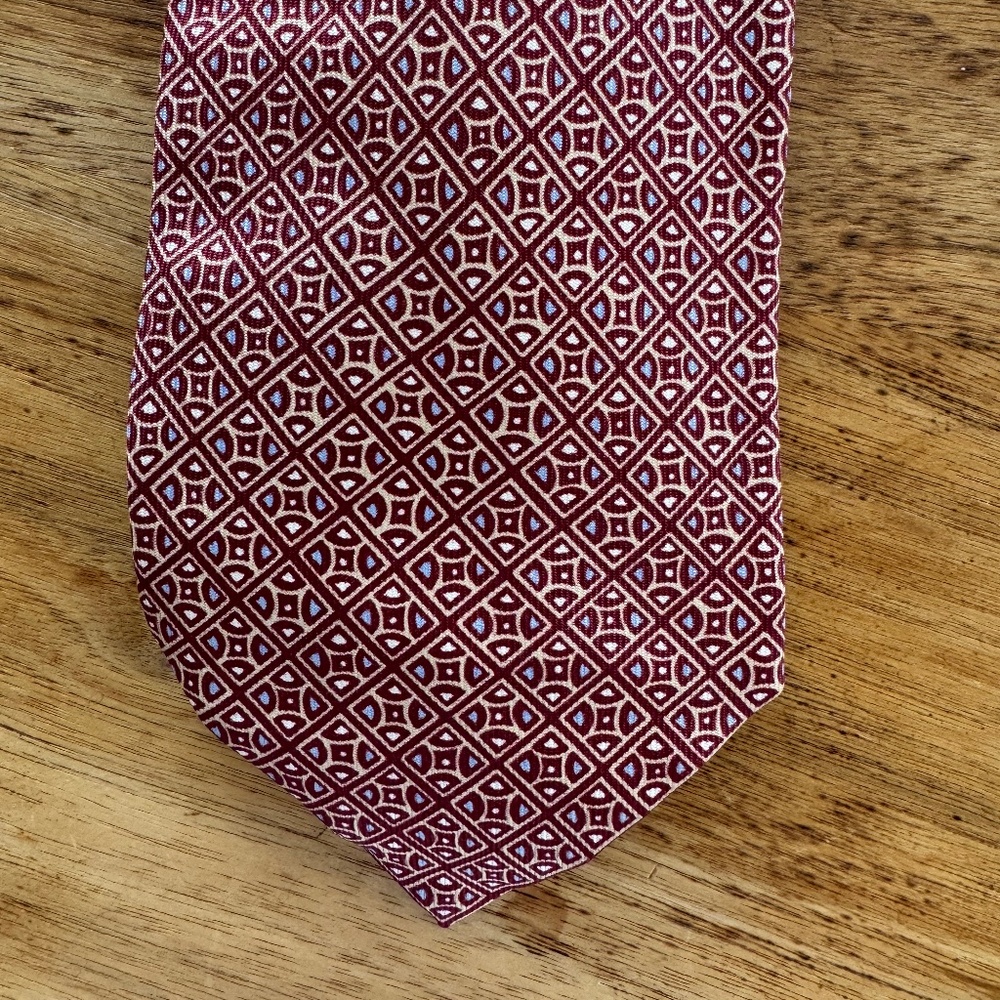 Charvet Tie - Geometric Print